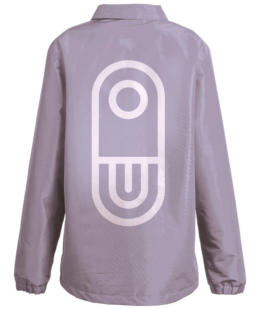 Airblaster Men's Bruiser Coach Jacket Dark Lavender 2023 4 Airblaster Men's Bruiser Coach Jacket Dark Lavender 2023 - Image 2