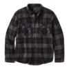 Brixton Bowery Flannel Shirt - Black/Charcoal 2 Brixton Bowery Flannel Shirt - Black/Charcoal -Menswear Vibe Shop Brixton Bowery Flannel Shirt BlackCharcoal