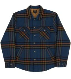 Brixton Bowery Lined Jacket - Marine Blue