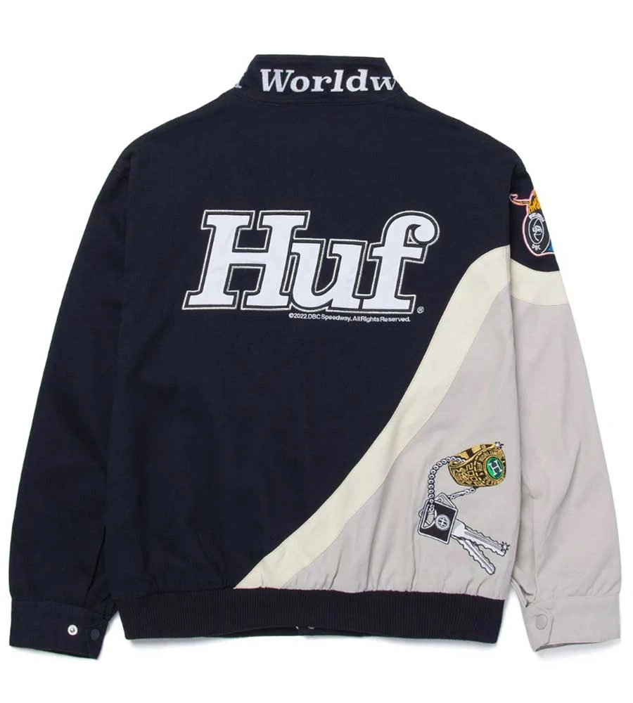 HUF Daytona Jacket - Indigo 4 HUF Daytona Jacket - Indigo - Image 2