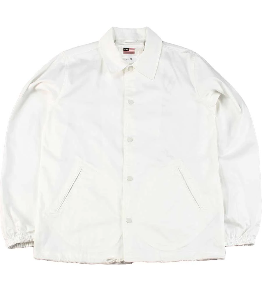 HUF MFG Station Jacket - White 3 HUF MFG Station Jacket - White