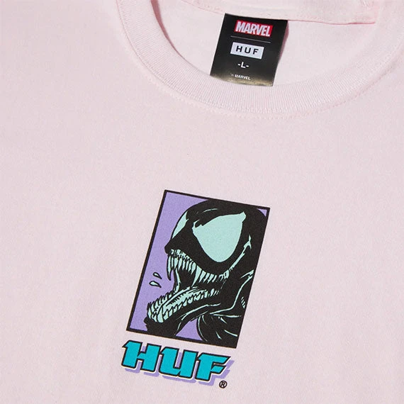 Huf Symbiote T-Shirt - Pink 4 Huf Symbiote T-Shirt - Pink - Image 2