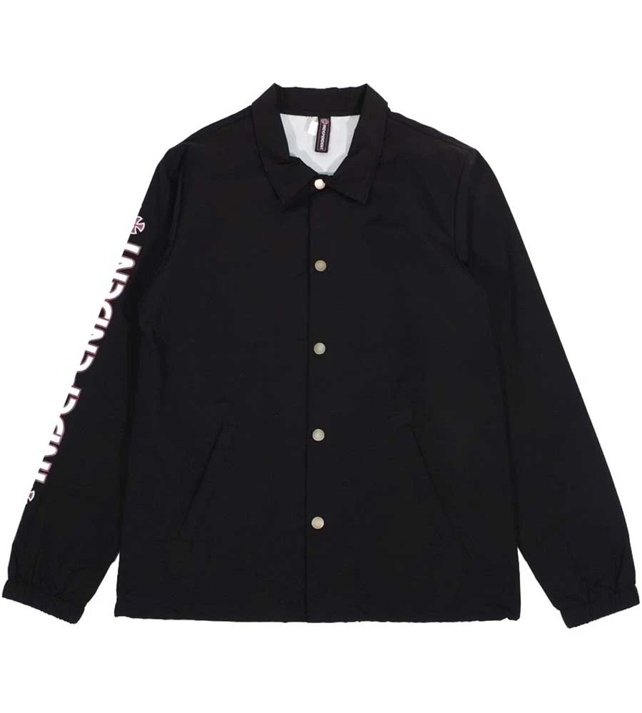 Independent Bar/Cross Coach Jacket - Black 3 Independent Bar/Cross Coach Jacket - Black