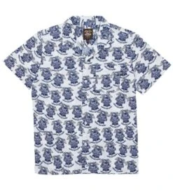 Loser Machine X Pabst Woven Button Up - White