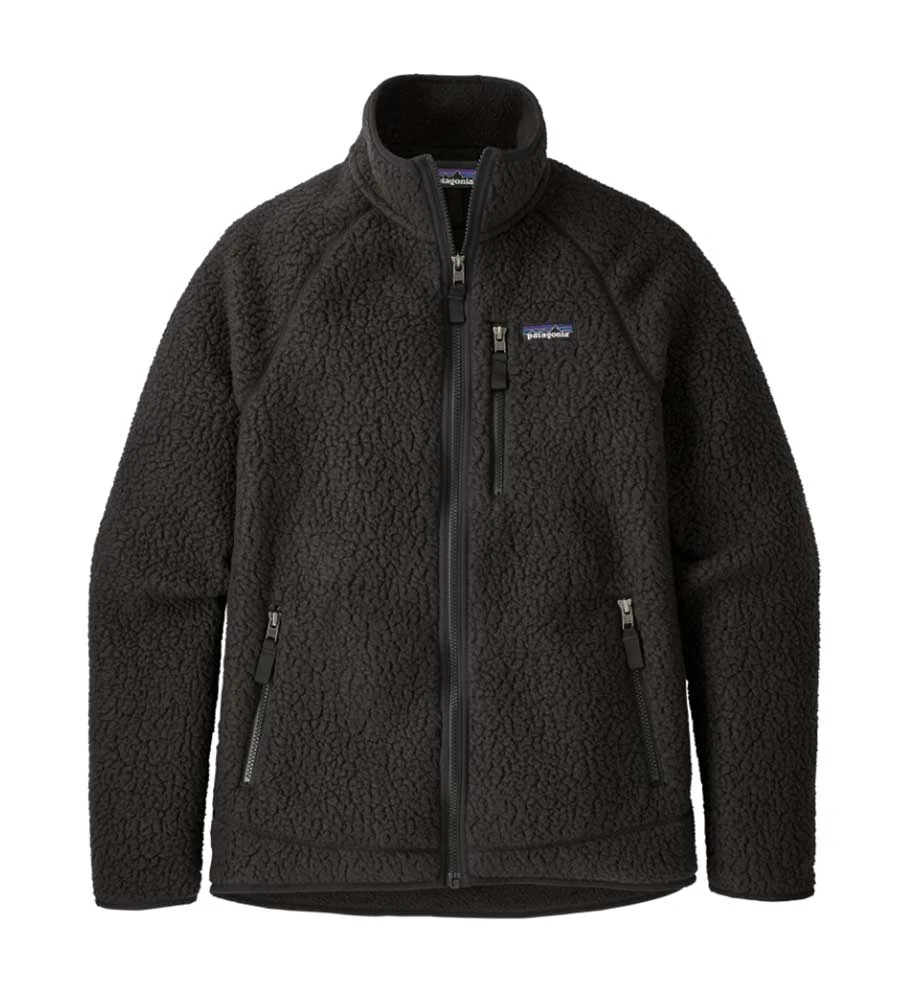 Patagonia Men's Retro Pile Jacket Black - 2023 3 Patagonia Men's Retro Pile Jacket Black - 2023