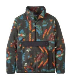 Patagonia Synch Anorak Forest Floor Ink Black - 2023