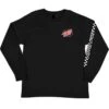 Santa Cruz Contest Oval Long Sleeve T-Shirt - Black -Menswear Vibe Shop Santa Cruz Contest Oval Long Sleeve T Shirt Black