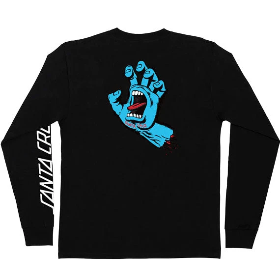 Santa Cruz Screaming Hand Long Sleeve T-Shirt - Black 3 Santa Cruz Screaming Hand Long Sleeve T-Shirt - Black