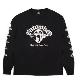Skull Skates Entombed Long Sleeve T-Shirt Black