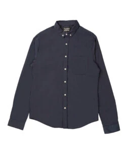 Source Alderson Long Sleeve Oxford Navy