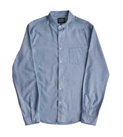 Source Alderson Long Sleeve Oxford True Blue