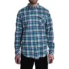 Source Backdon Flannel Blue -Menswear Vibe Shop Source Backdon Flannel Blue