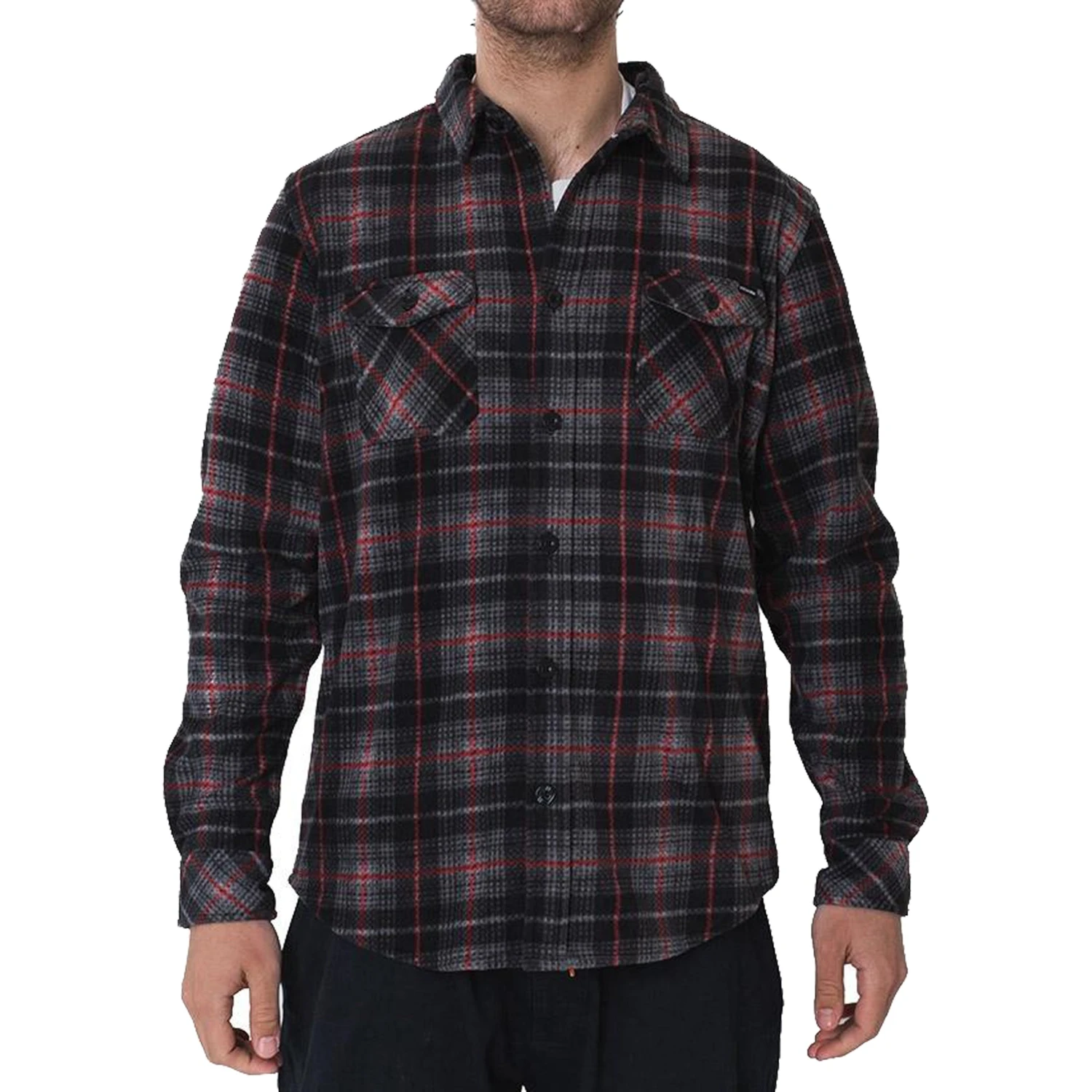 Source Polar Fleece Long Sleeve Black 3 Source Polar Fleece Long Sleeve Black