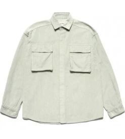 Taikan Corduroy Shirt Jacket - Light Mint