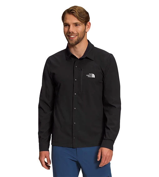 The North Face Men's First Trail UPF Button Shirt TNF Black 3 The North Face Men's First Trail UPF Button Shirt TNF Black
