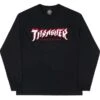 Thrasher Possessed Logo Long Sleeve T-Shirt - Black 1 Thrasher Possessed Logo Long Sleeve T-Shirt - Black -Menswear Vibe Shop Thrasher Possessed Logo Long Sleeve T Shirt Black