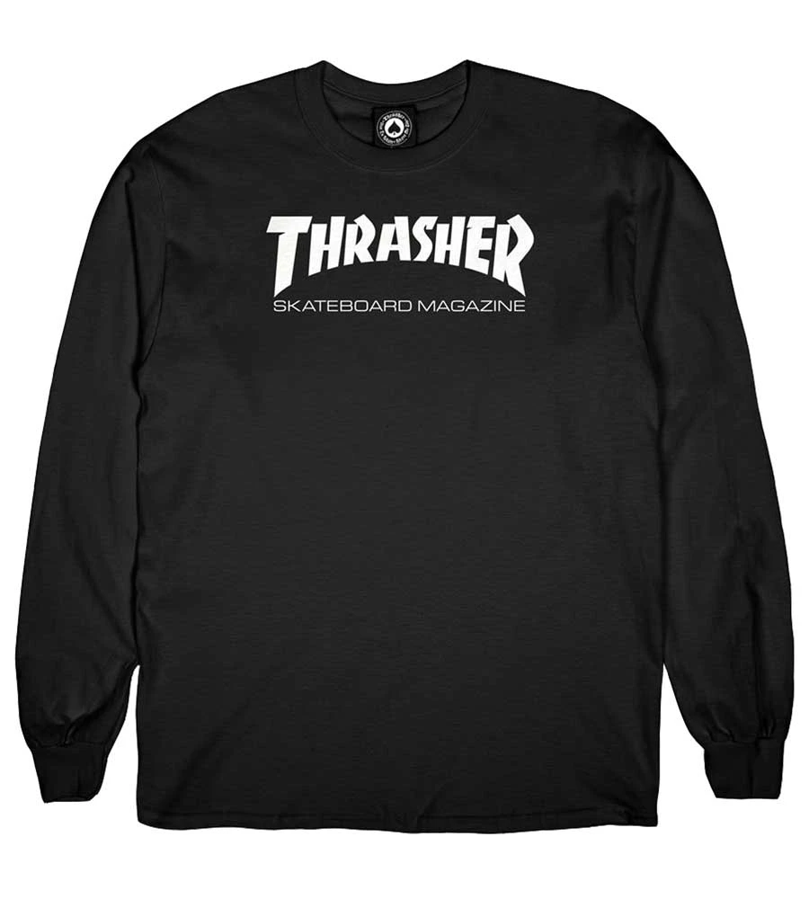 Thrasher Skate Mag Long Sleeve T-shirt - Black 3 Thrasher Skate Mag Long Sleeve T-shirt - Black