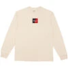 Vans Old Skool Classic Long Sleeve T-Shirt - Antique White -Menswear Vibe Shop Vans Old Skool Classic Long Sleeve T Shirt Antique White
