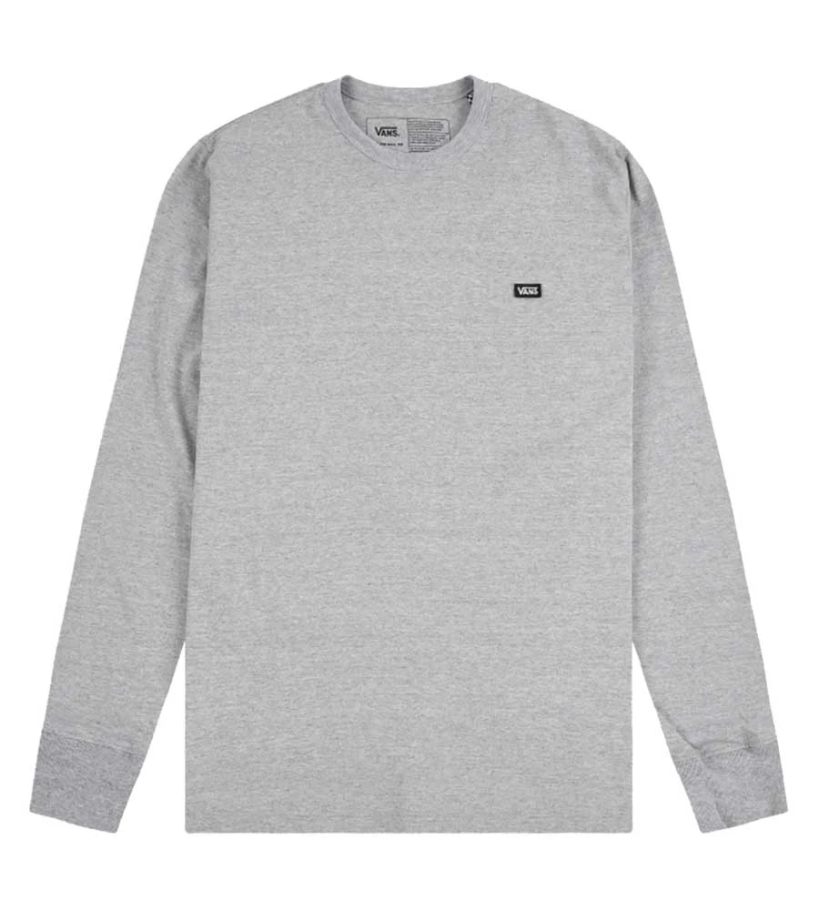 Vans Off The Wall Classic Long Sleeve T-Shirt - Athletic Heather Grey 3 Vans Off The Wall Classic Long Sleeve T-Shirt - Athletic Heather Grey