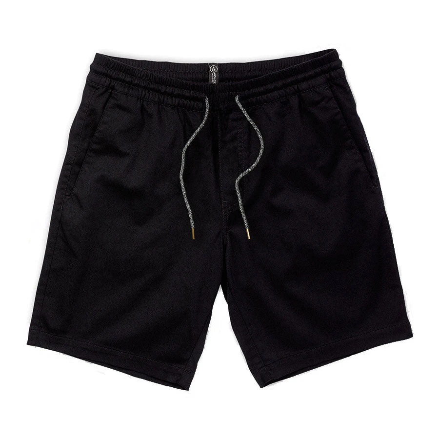 Volcom Frickin Elastic Waist Short - Black 3 Volcom Frickin Elastic Waist Short - Black