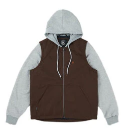 Volcom Men's Volblaster Jacket Mahogany